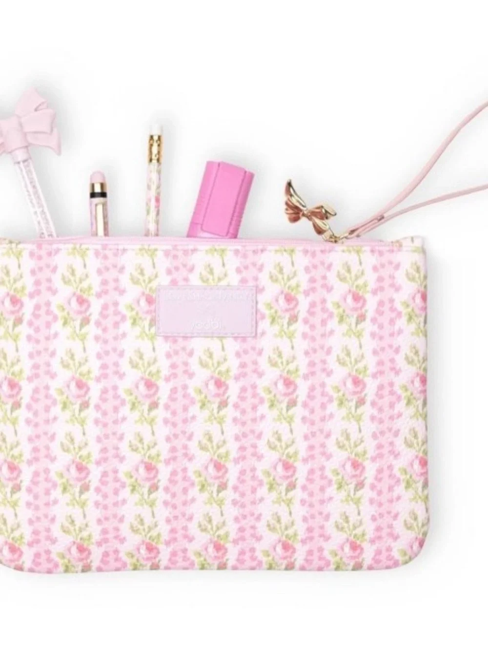 LoveShackFancy x Target - Yoobi Blooming Heirloom Flat Zip Pencil Case
